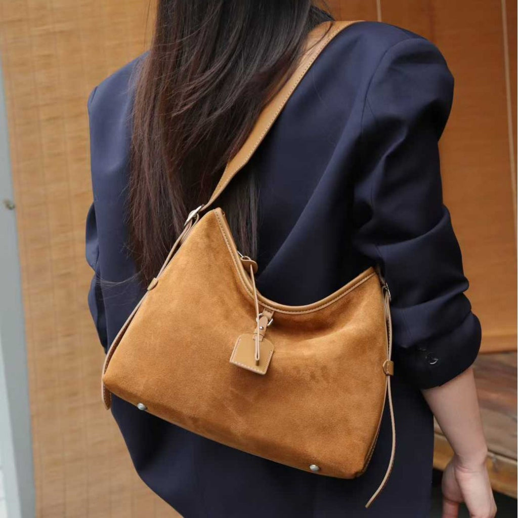 Leather Shoulder Bag VI