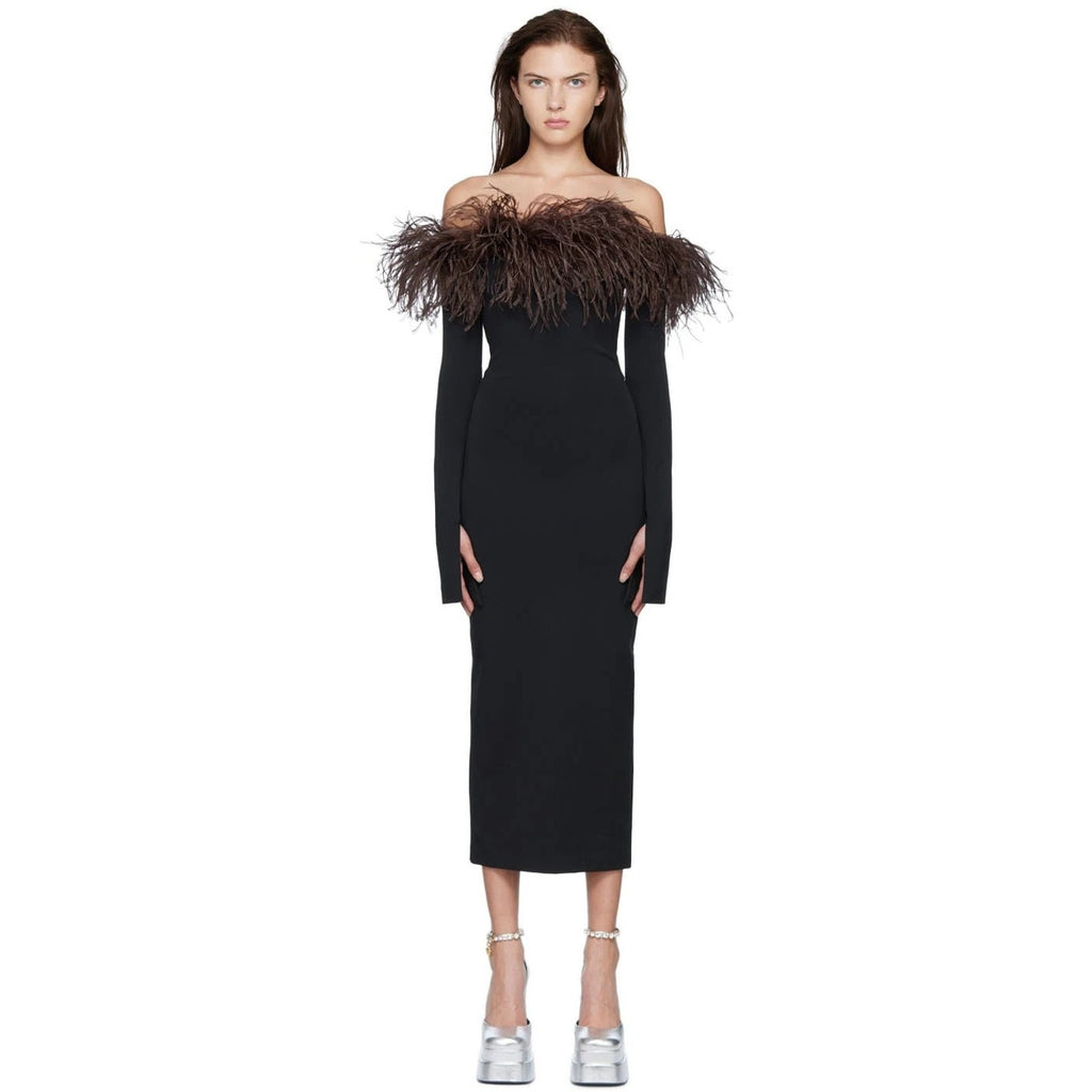 Black Off Shoulder Dress