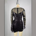 Black Lace Dress IV