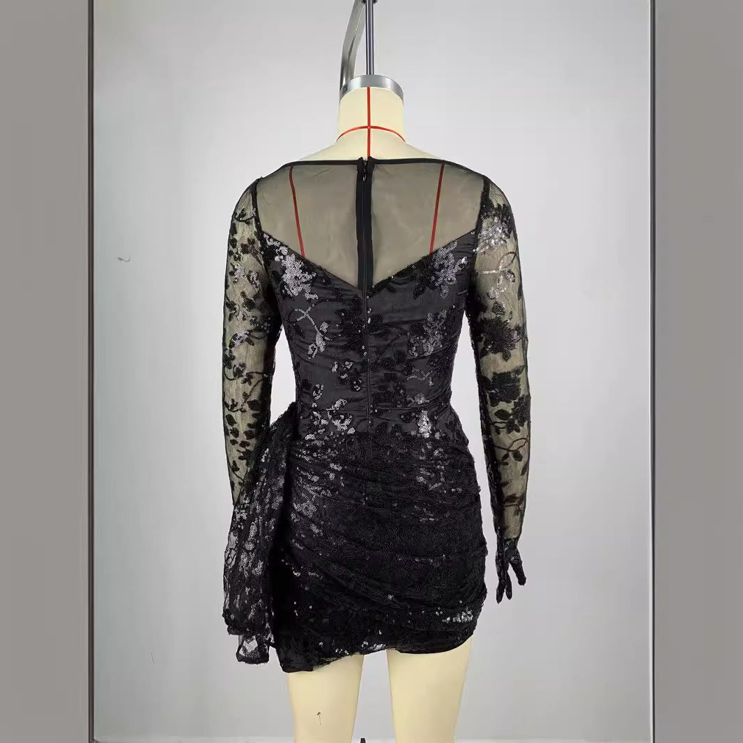 Black Lace Dress IV