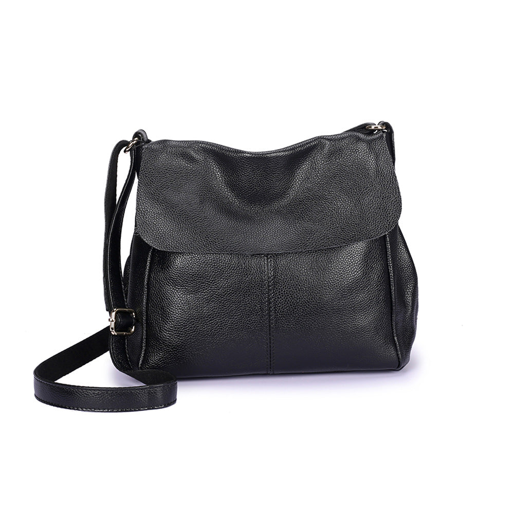 Leather Shoulder Bag 7683