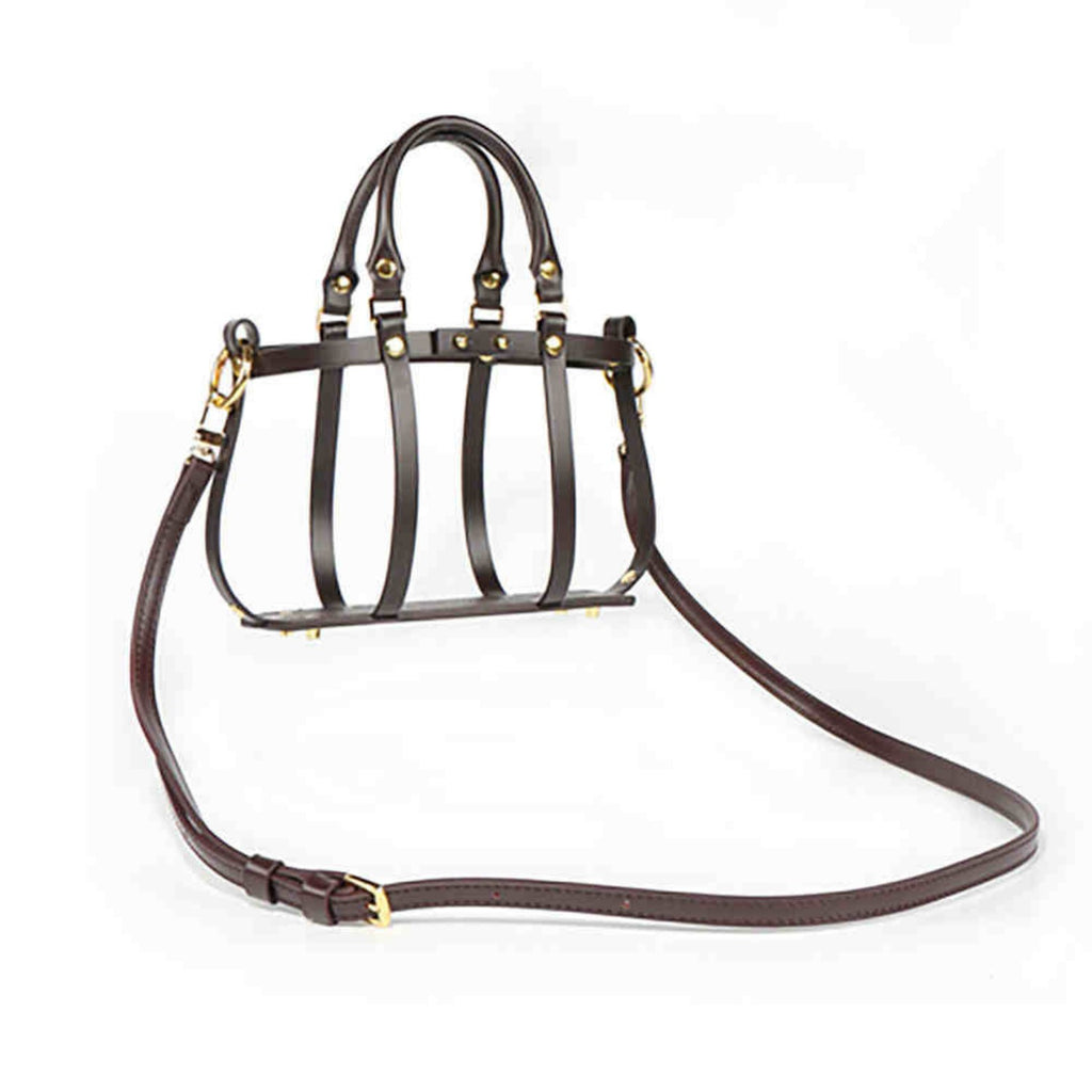 Leather Crossbody Bag 6752
