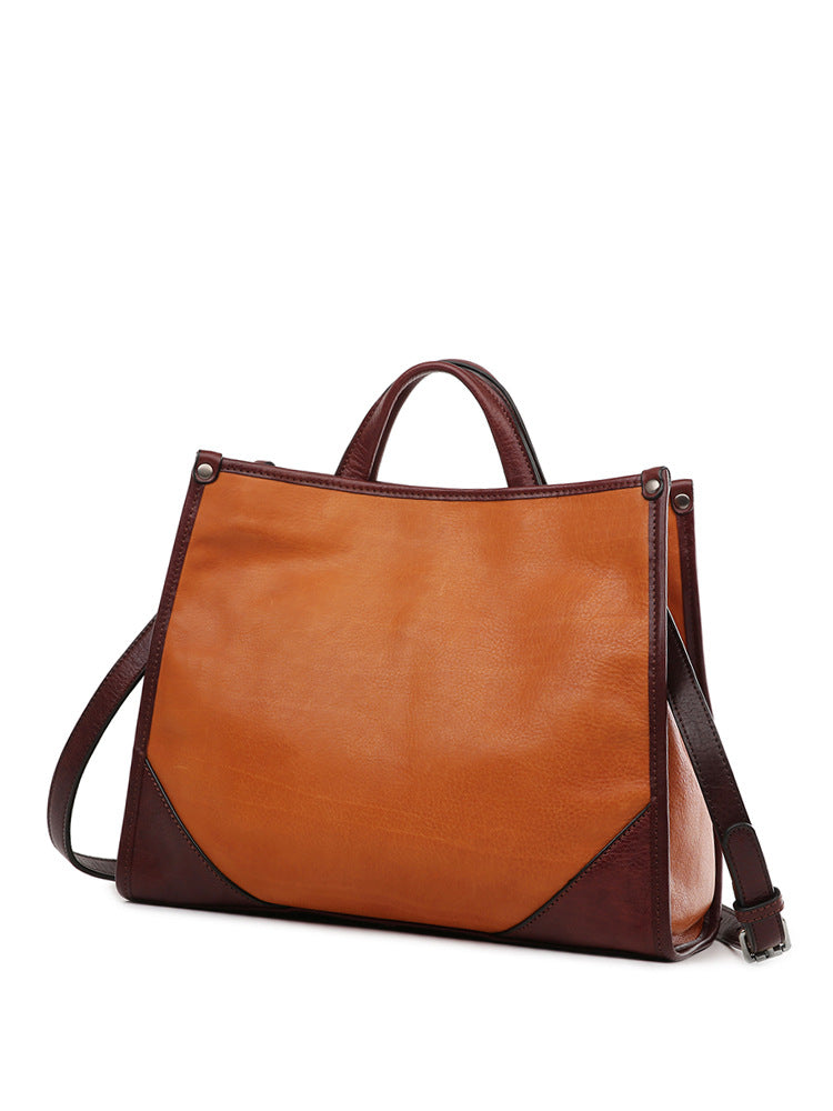 Leather Shoulder Bag 8073