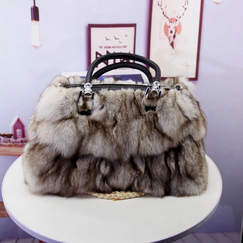 Fox Fur Bag