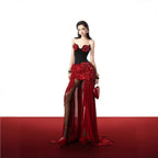 Red Midi Dress