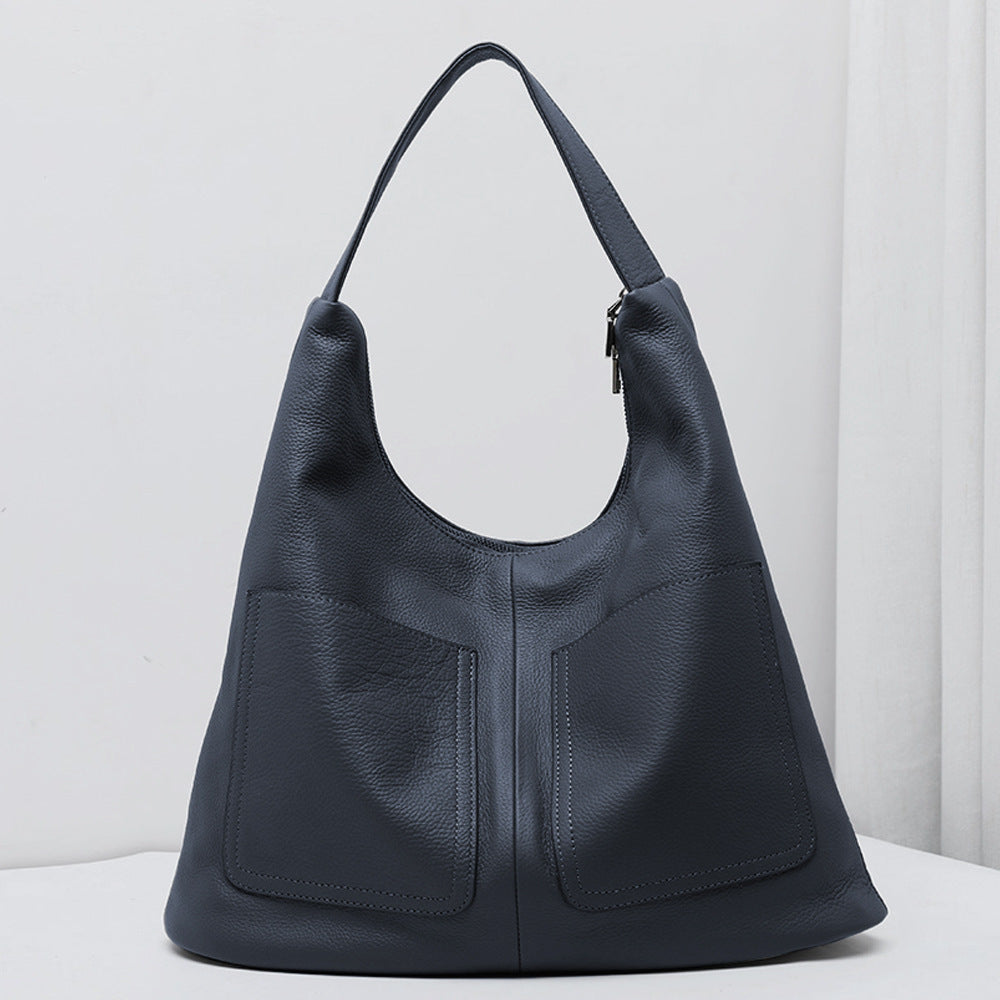 Leather Bucket Bag