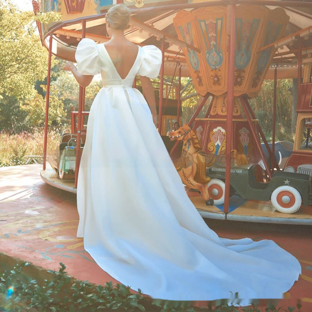 White Evening Dress