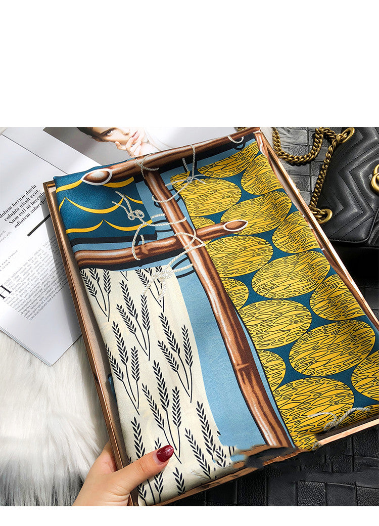 Silk Scarf X