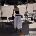 White Tube Top Dress VI