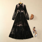 Black Chiffon Dress II