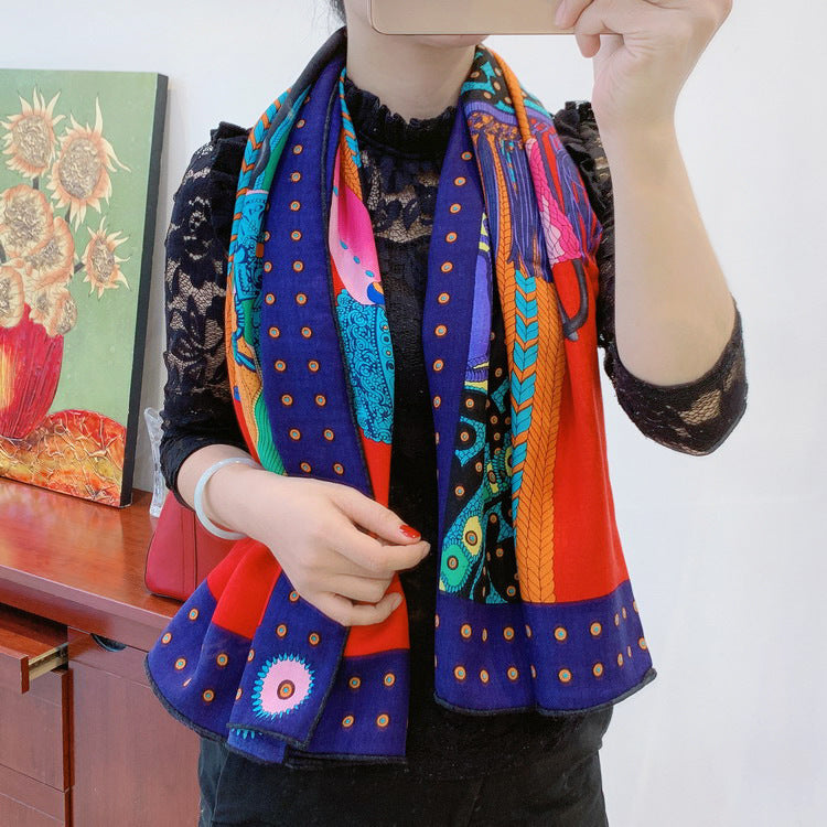 Silk Scarf 3377