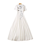 White Bamboo Dress