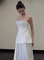 White Satin Dress IV