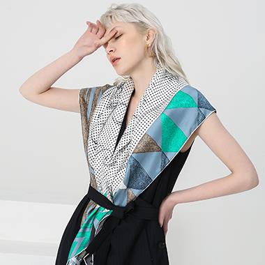 Silk Scarf 9114