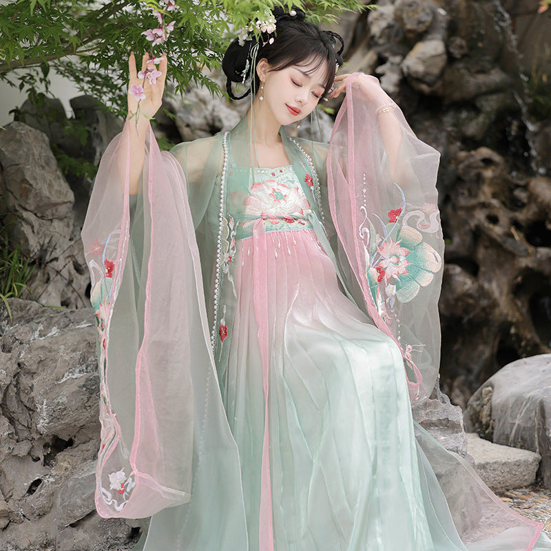 Machine Embroidery Jacket Dress