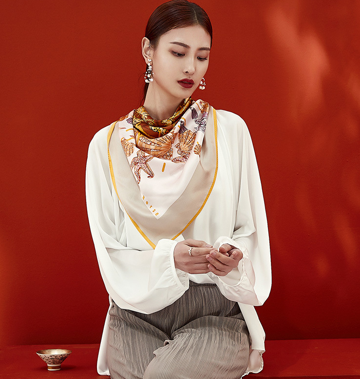 Silk Scarf 9183