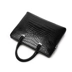 Men's Crocodile Belly Bag