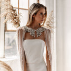 Bridal Cloak White