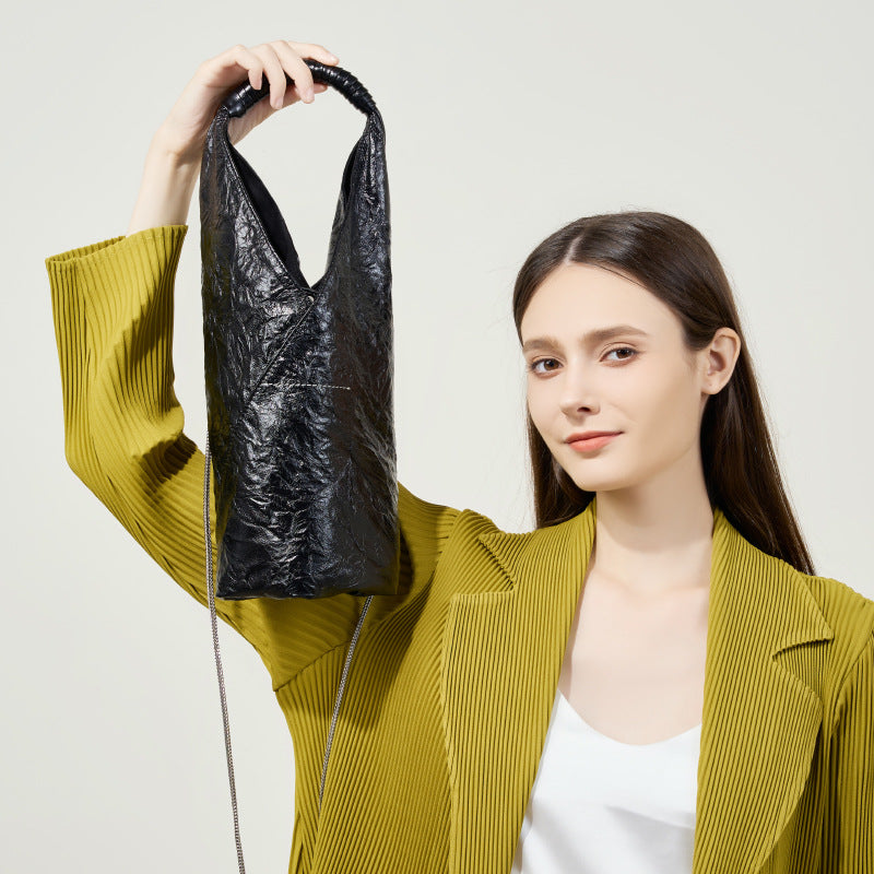 Leather Shoulder Bag 5970