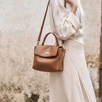 Leather Shoulder Bag IX