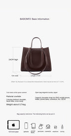 Leather Shoulder Bag 193