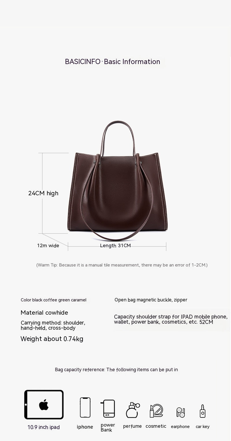 Leather Shoulder Bag 2670