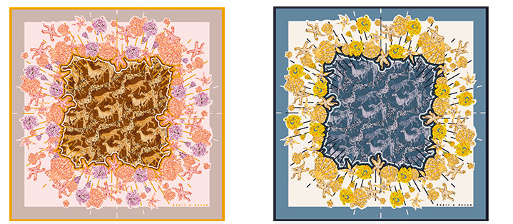 Silk Scarf 9183