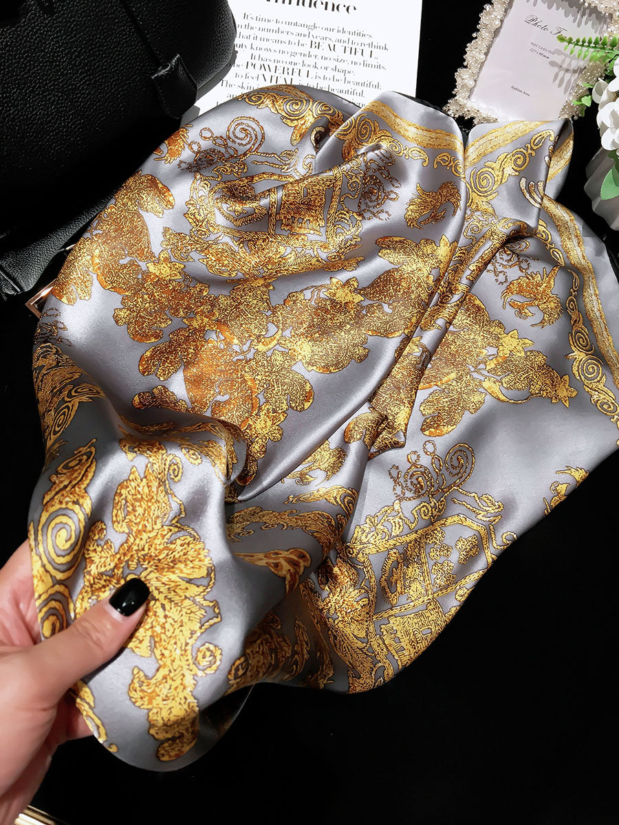 Silk Scarf IX