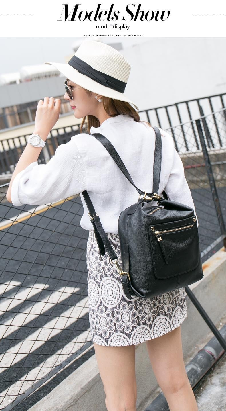 Cowhide Shoulder Bag 3096