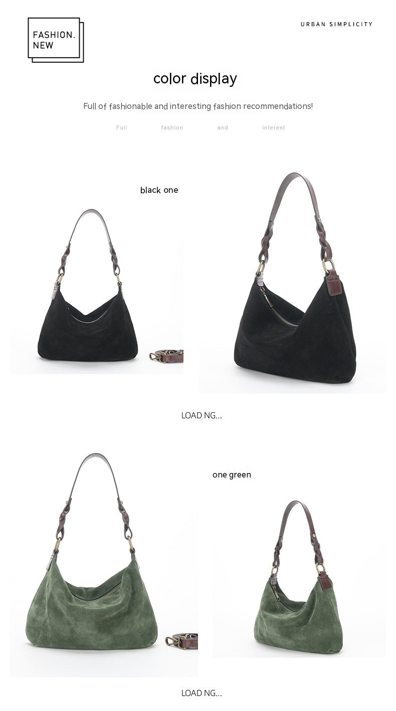 Cowhide Crossbody Bag VII