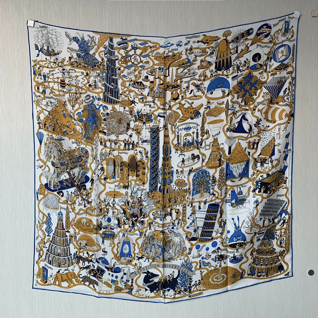 Silk Scarf VI