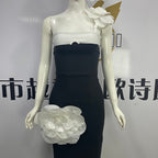 White Tube Top Dress III