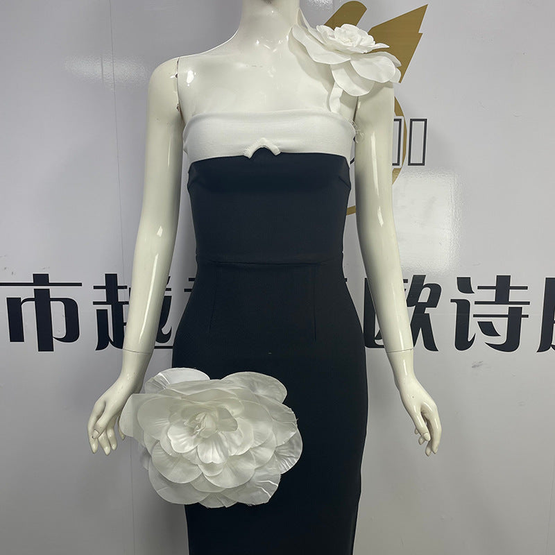 White Tube Top Dress III