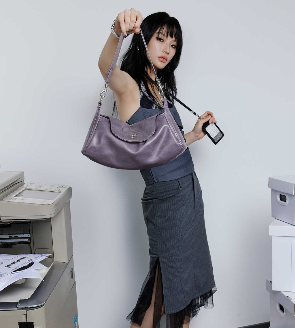 Purple Crossbody Bag