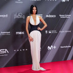 White Deep V Dress II