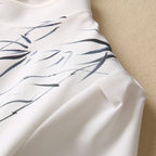 White Bamboo Dress
