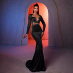 Black Beaded Dress