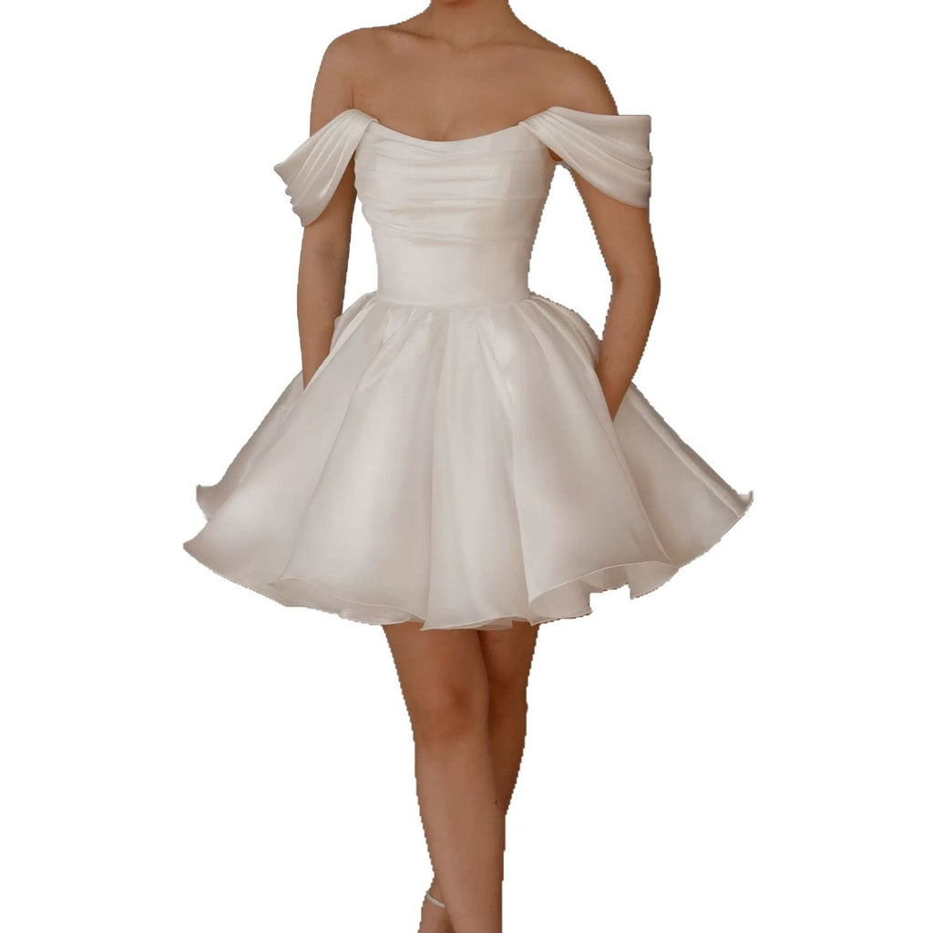 White Off-Shoulder Dress II