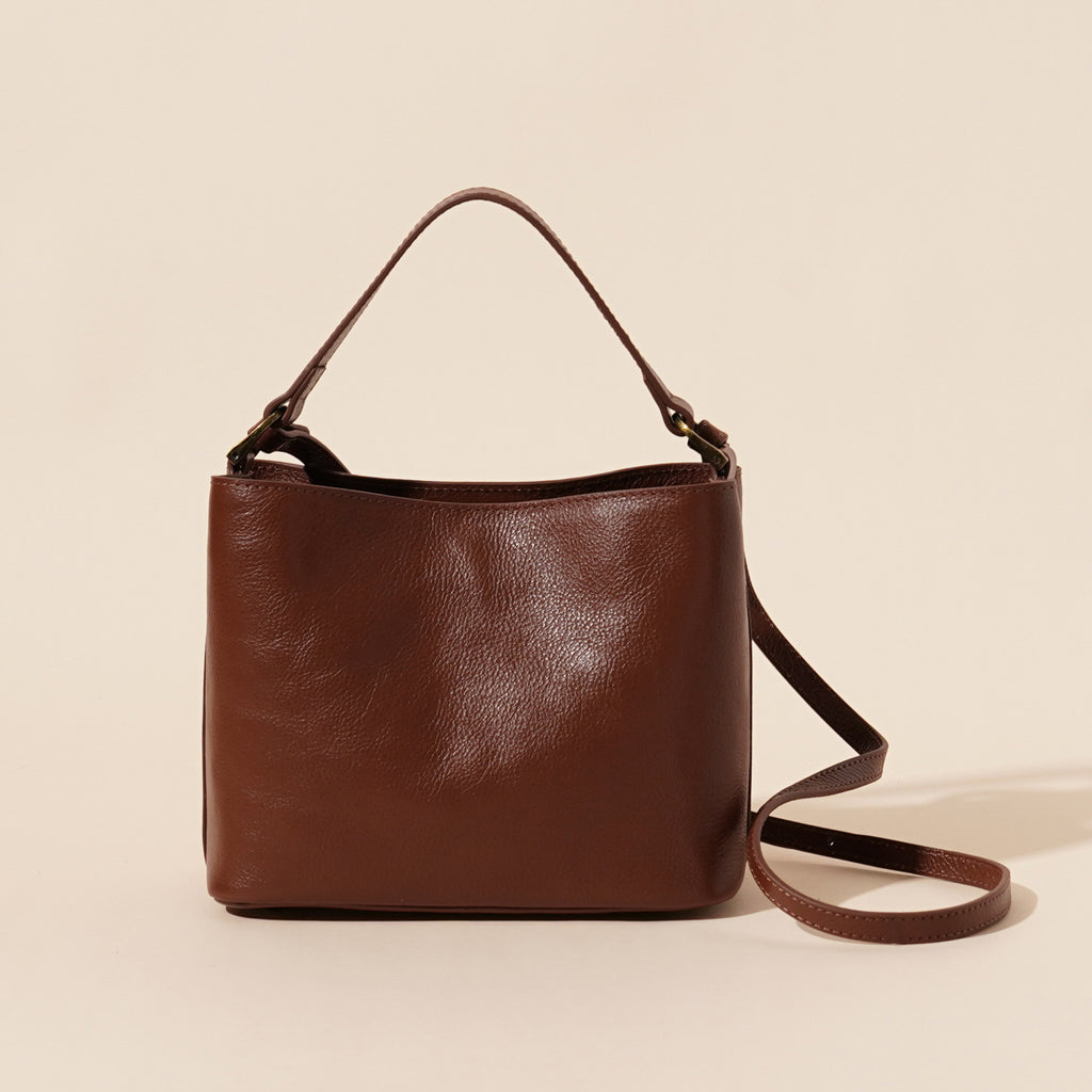 Leather Shoulder Bag 5767