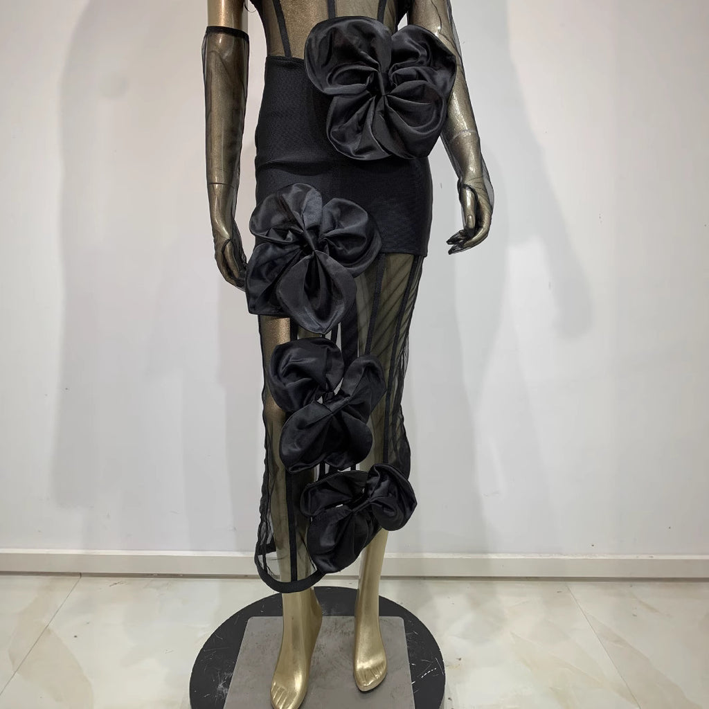 Black Bandage Dress III