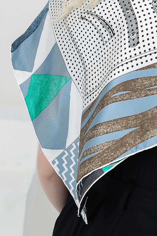 Silk Scarf 9114