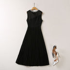 Black Pleated Dress II