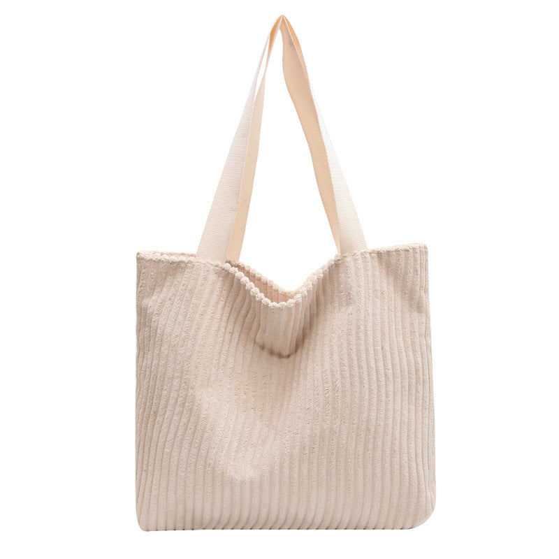 Japanese College Corduroy Bag