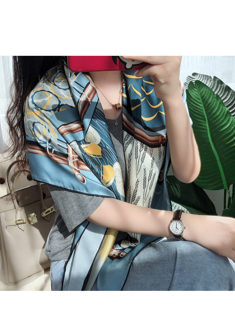 Silk Scarf X