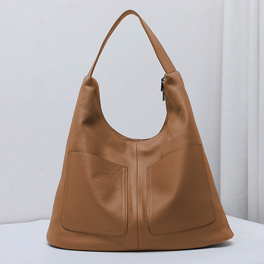Leather Bucket Bag