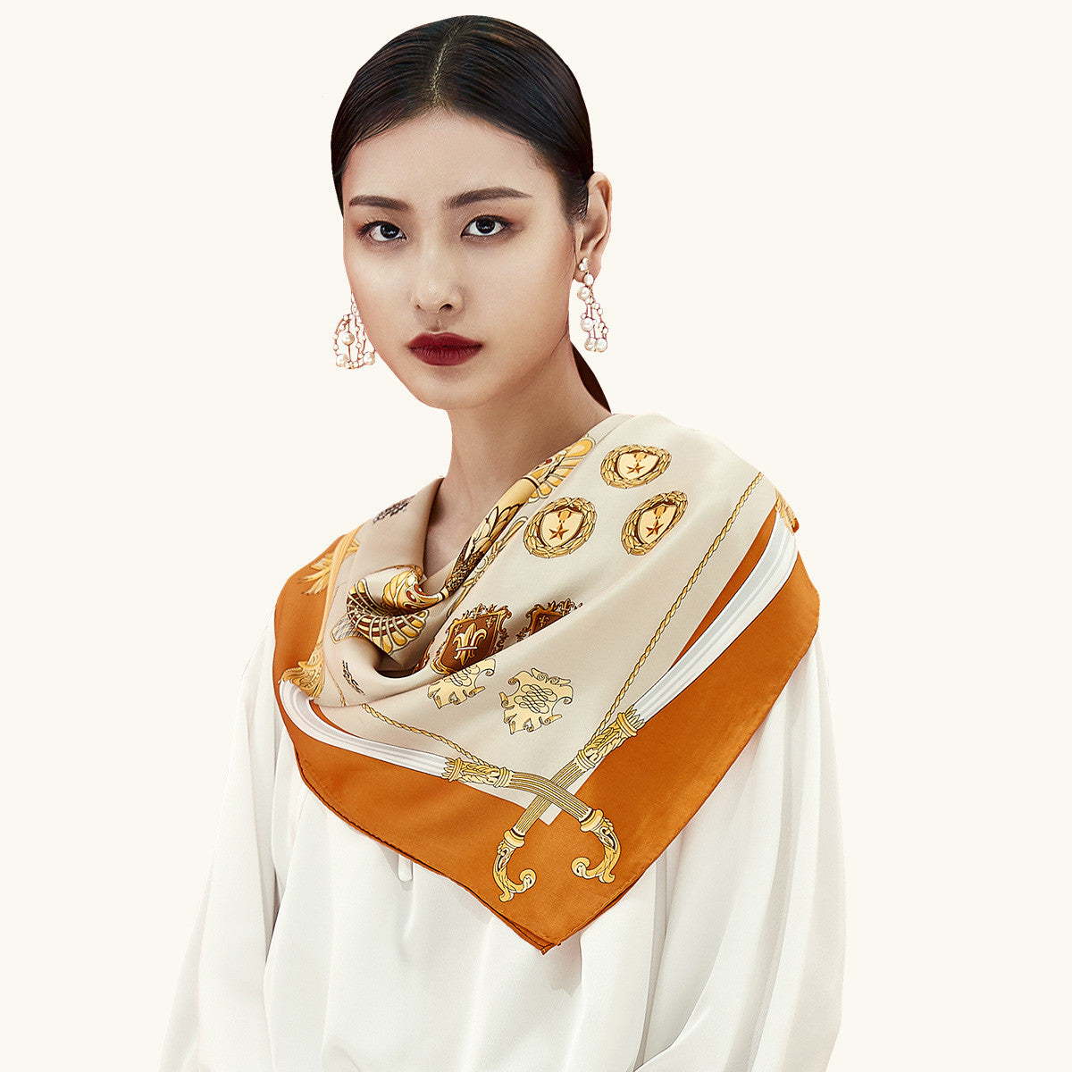 Silk Scarf 9200