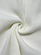 White High Neck Dress