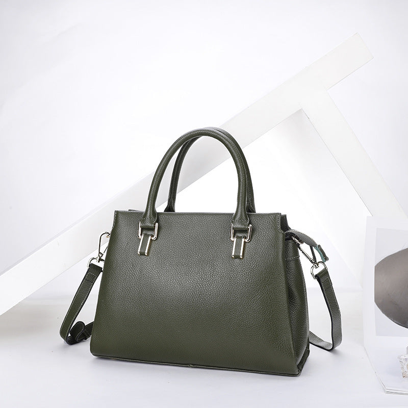 Leather Crossbody Bag 8428