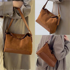 Suede Tote Bag