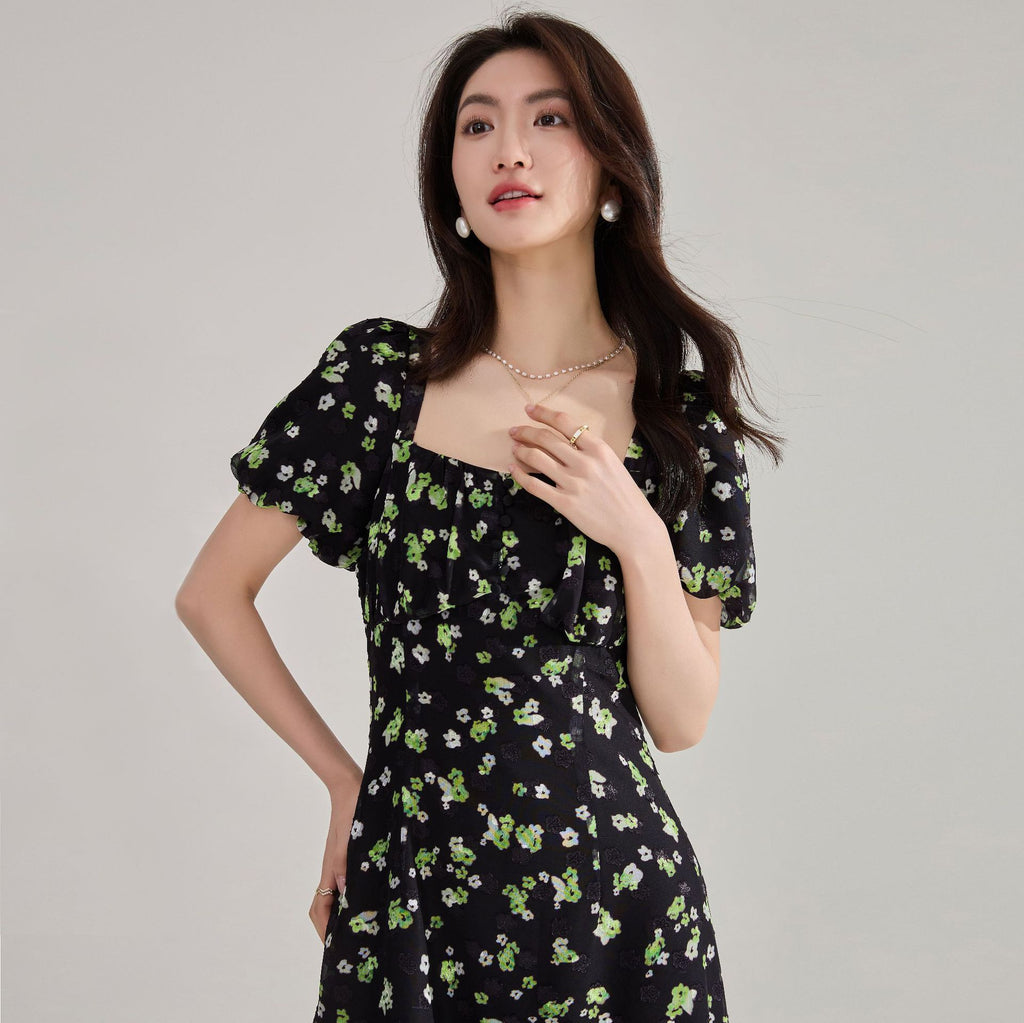 Black Square Dress II